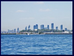 Harbourfront and Toronto Islands 098 - Humber Bay skyline, City Airport